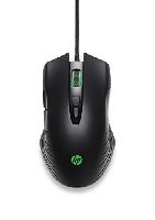 HP - Gaming HP X220 Gaming Maus (3.600 DPI, PixArt Gaming Sensor, 7 Tasten, USB) schwarz