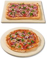 GRILLMEISTER Pizzastein, wärmespeichernd