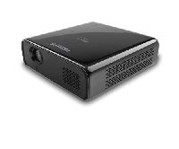 Philips Projection PicoPix Max, Mini-Heimkinoprojektor, 850 Farblumen, Android 9, USB-C, HDMI, Wi-Fi, Bluetooth, 120″ Bildgröße, App-Store, Touchpad, drahtlose Bildschirmspiegelung, PPX620/INT, Black