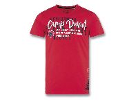 Camp David Herren T-Shirt aus reiner Baumwolle