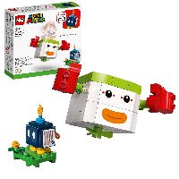 Lego 71396 Super Mario Bowser Jr.''s Clown Kutsche – Erweiterungsset, Konstruktionsspielzeug