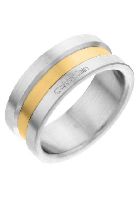 Calvin Klein Fingerring »Channeled Metal«