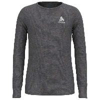 Odlo - Kid's Base Layer Top Crew Neck L/S Active Warm Eco - Kunstfaserunterwäsche Gr 92 schwarz/grau