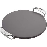 Weber CRAFTED Glasierter Grillstein 8861, rund, Pizzastein