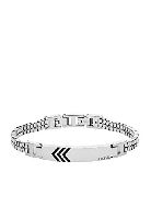 Fossil JF03392040 Armband Herren ID Edelstahl