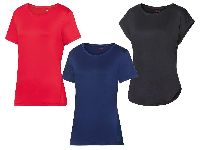 CRIVIT® Damen Funktionsshirt, schnelltrocknend und feuchtigkeitsableitend