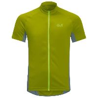 Jack Wolfskin - Tourer Fullzip T - Radtrikot grün/oliv/gelb