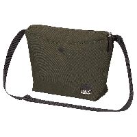 Jack Wolfskin Nature Bags Large Umhängetasche aus recyceltem Material one size grün bonsai green