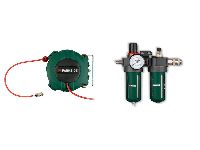 PARKSIDE® Druckluft-Schlauchtrommel mit Rückzug »PDST 10 B3« / Druckluft-Wartungseinheit »PDW 8 B2«