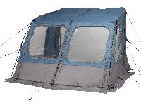 CRIVIT® Wohnwagen-Teilvorzelt, mit Panoramafenster, blickdichte Gardinen