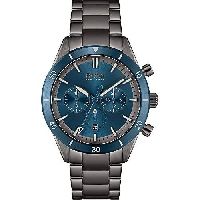 BOSS Herren Chronograph Quartz Uhr mit Edelstahl Armband 1513863