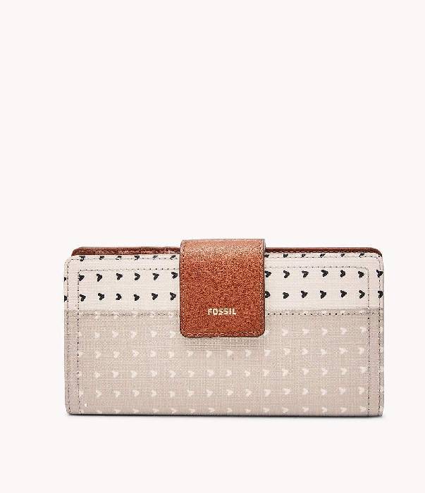 Fossil Damen Tab Clutch Logan RFID