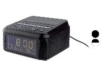 SILVERCREST® Uhrenradio, mit Qi Ladung, DAB+, Bluetooth