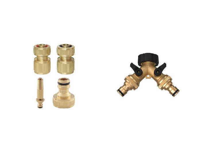 PARKSIDE® Stecksystem, Messing, für max. 5 bar