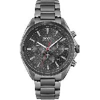 Hugo Boss BOSS Herren Chronograph Quartz Uhr mit Edelstahl Armband 1513858