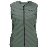 Jack Wolfskin - Women's Athletic Vest - Daunenweste Gr XXL grau/oliv
