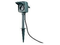 SILVERCREST® Gartenspieß mit 2 Steckdosen, ZigBee Smart Home