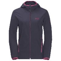 Jack Wolfskin - Women's Turbulence Jacket - Softshelljacke grau