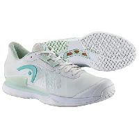 HEAD Women's Sprint Pro 3.5 Women Tennisschuh, White/Aqua