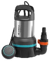 Gardena Klarwasser-Tauchpumpe 11000: Klarwasserpumpe mit 11.000 l/h Fördermenge, Schwimmschalter mit Dauerlaufoption, Flachabsaugung bis 2 mm, Schnellkupplungssystem, 450 W (09032-20)