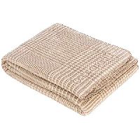 BUGATTI Kuscheldecke 150x200 cm - Decke mit Karomuster