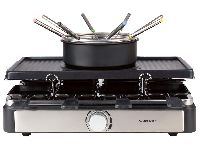 SILVERCREST® Raclette mit Fondue »SRGF 1400 A1«