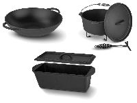 GRILLMEISTER Wok-Grilleinsatz / Brotbacktopf / Dutch-Oven