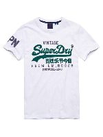 Superdry Kurzarmshirt T-Shirt mit Vintage Logo