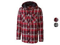 PARKSIDE® Herren Hemdjacke, mit Kapuze