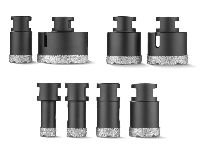 PARKSIDE PERFORMANCE Diamant-Bohrkronen »PDBK 3 A1«