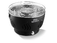 GRILLMEISTER Holzkohlegrill mit Aktivbelüftung »AG 34 C1«, aus Edelstahl