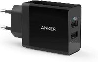 Anker 24W 2-Port USB Ladegerät mit PowerIQ Technologie