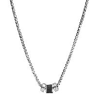 Fossil Damenkette Edelstahl silberfarben JF03689040