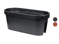 PARKSIDE® Blumentopf für Balkongeländer, L 59 x B 24 x H 26 cm
