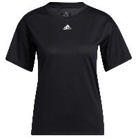 Adidas - Women's Training 3-Stripes T-Shirt - Funktionsshirt Gr S schwarz