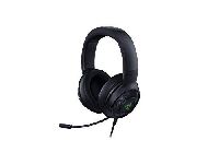Razer Kraken V3 - Kabelgebundenes USB-Gaming-Headset für PC, Mac und PlayStation (TriForce 50-mm Treiber, THX Spatial Audio, HyperClear Kardioiden-Mikrofon, Chroma RGB) Schwarz