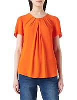 Seidensticker Damen 132562-63 Bluse, Orange, 36