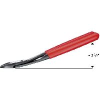 Knipex Seitenschneider mit Facette 200 mm