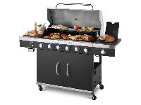 GRILLMEISTER Gasgrill, 6 + 1 Brenner, 26,1 kW