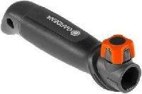 Gardena Hand Tools Handle - Handwerkzeug-Griff - Kunststoff - Schwarz - Ergonomisch - Zusammenklappbar - Softgrip - Gardena (08909-20)