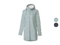 CRIVIT® Damen Regenparka, mit Kapuze und seitlichen Eingrifftaschen