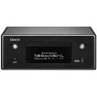 Denon RCD-N10 CD-Kompaktanlage HEOS Multiroom Bluetooth Airplay2 schwarz