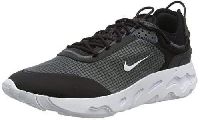 Nike Herren React Live Running Shoe, Black/White-Dark Smoke Grey