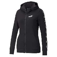 PUMA Power Tape Kapuzenpullover mit durchgehendem Reißverschluss
