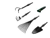 PARKSIDE® Kombisystem Gartenwerkzeug-Set, 5-teilig