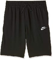Nike Jungen Sportswear Shorts, Black/White/White, S
