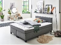 SUN GARDEN Boxspringbett »Bendigo«, mit 1 Bonell-Federkernmatratze, integrierter Topper