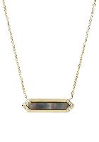 Fossil Kette mit Anhänger »Val, JF03867710«, mit Perlmutt und Glassteinen