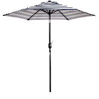 Outsunny Sonnenschirm mit verstellbarem Winkel